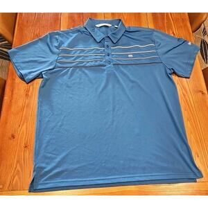 Travis Mathew 4-Button Mens Polo Shirt Size 2XL Short Sleeves